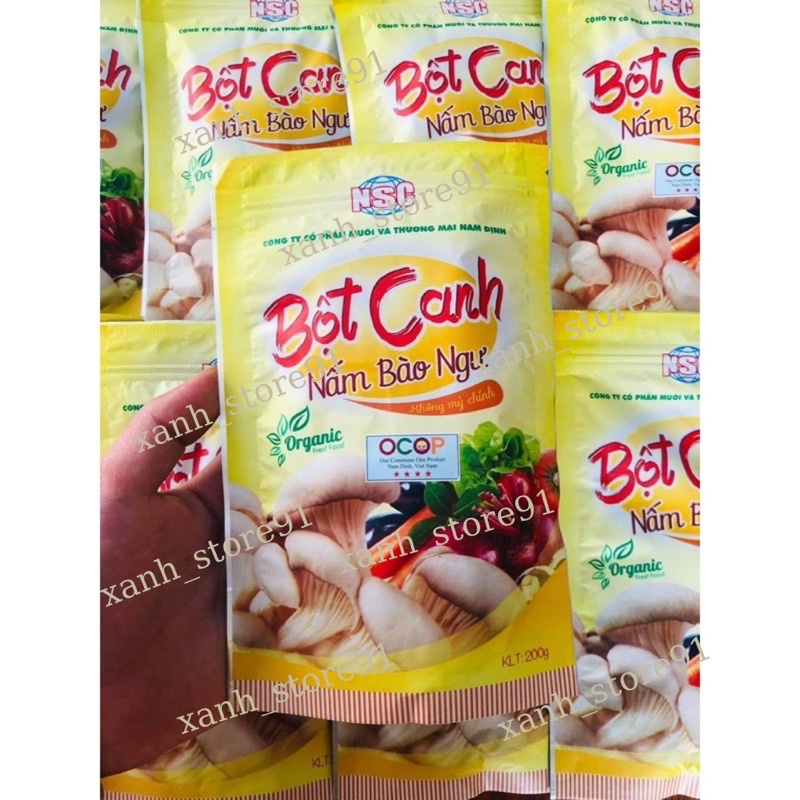 Bột canh Nấm Bào Ngư Organic ❌bột canh không mì chính❌ 200gr