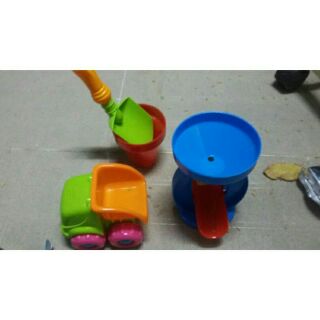 combo bô đô chơi xúc cát cho bé và khăn
