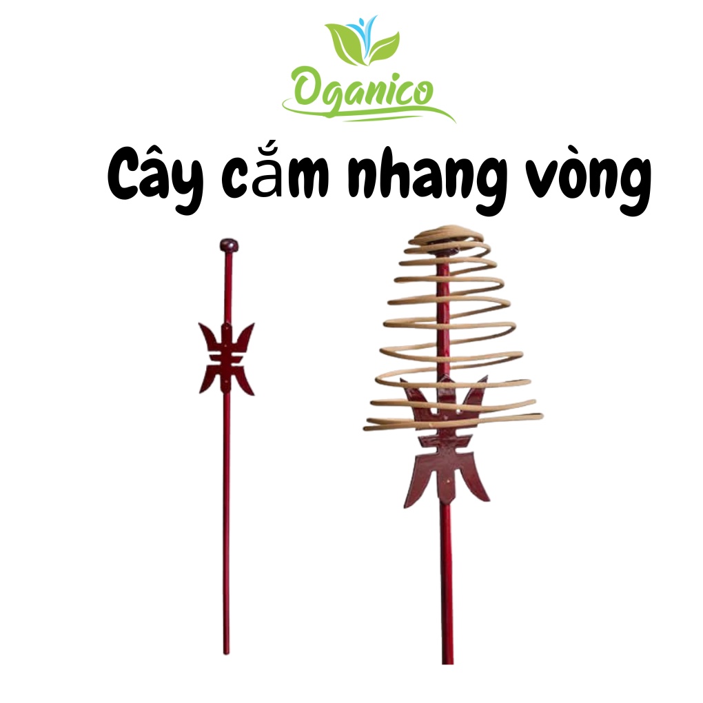 Nhang sạch trầm hương Trầm Tuệ không hóa chất ít khói không cuốn tàn hương thơm nhẹ dịu ngọt loại phổ thông Oganico