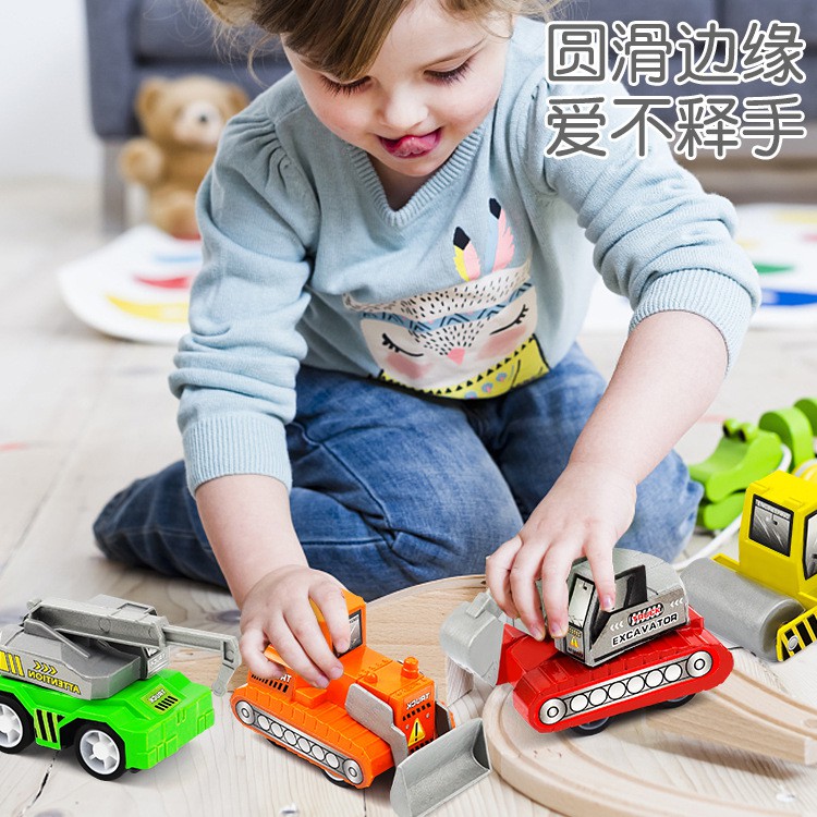 Đồ chơi xe lu mô hình chất liệu nhựa bền đẹp an toàn cho bé XMH06