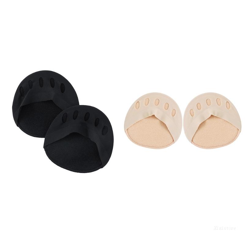XIXI Miếng Lót Giày Cao Gót 5 Ngón Bằng Lụa Lạnh Tiện Lợi