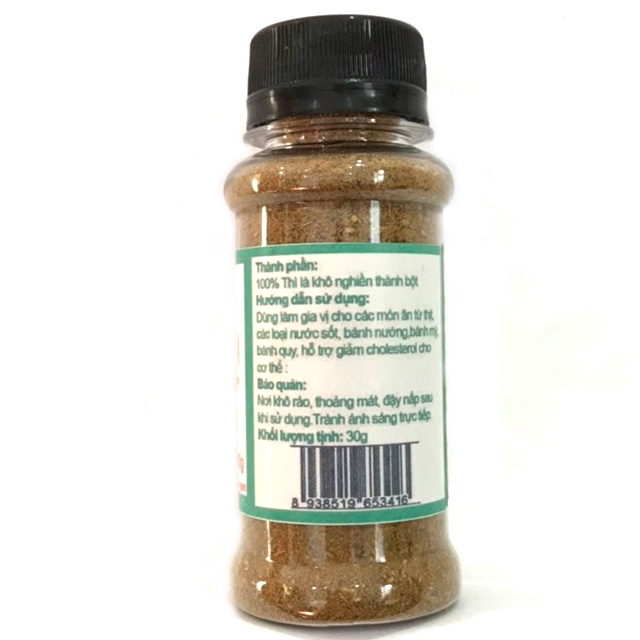 Bột Thì Là Hũ 40g Gia Vị Thơm Ngon