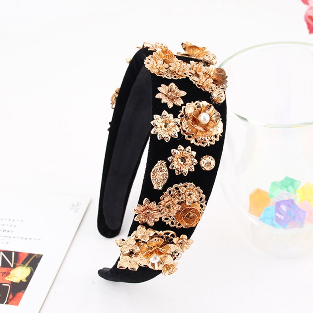 Cài Tóc Hoa Đính Ngọc Trai Nhân Tạo Thời Trang