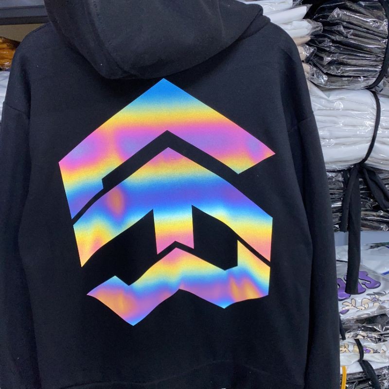 Áo Khoát  hình thật B'teen Ép Phản Quang chọn màu tùy ý khách