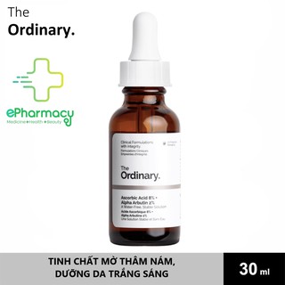 The ordinary serum ascorbic acid 8% + alpha arbutin 2% tinh chất dưỡng sáng, mờ nám, giảm thâm 30ml
