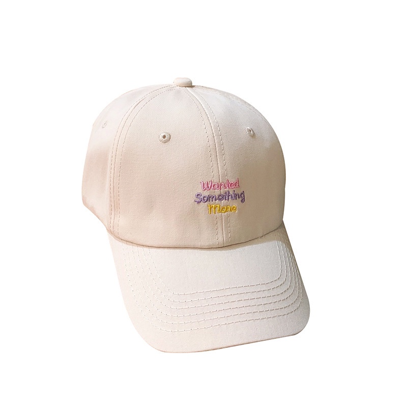 Nón Kết Thêu Chữ Nhiều Màu Sắc Phong Cách Hàn Quốc 19157 Thời Trang