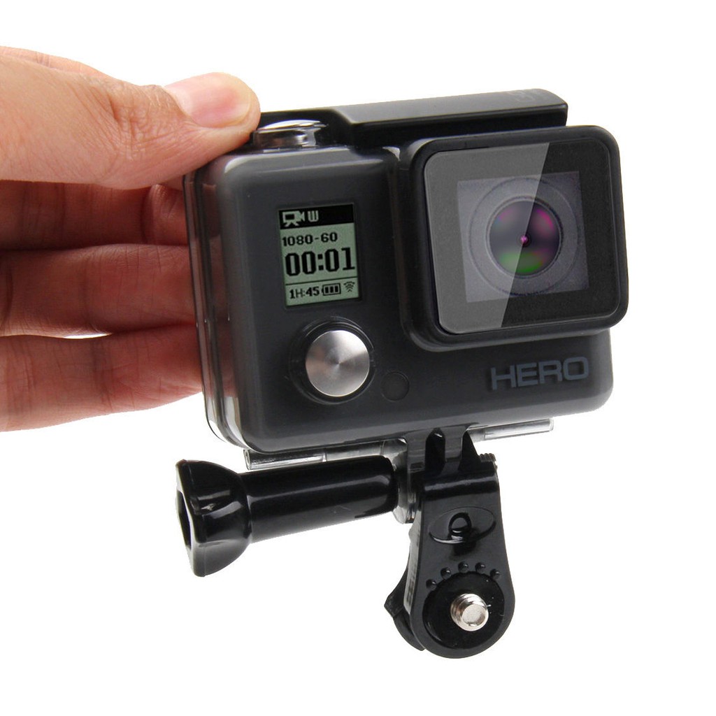 Đủ loại mount ngàm gắn cho Gopro Hero 10 9 8 7 6 5 4 3 ốc chuyển 1/4 hotshoe 3/8 cho Xiaomi Sony Osmo Action SjCam