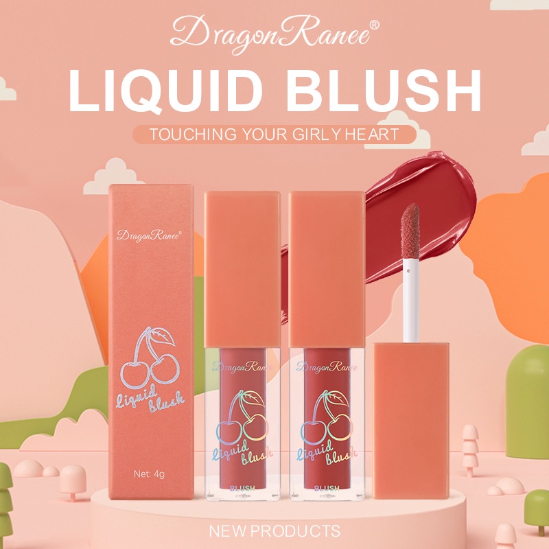 Kem Má Hồng Dạng Lỏng 4 Màu Lâu Trôi Tự Nhiên