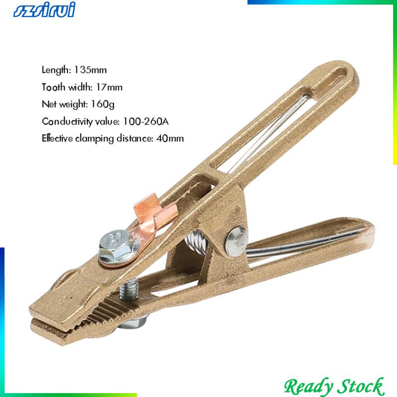 Kẹp Dây Cáp Chữ A Bằng Đồng 260A ARC Chuyên Dụng Cho Thợ Hàn Thủ Công