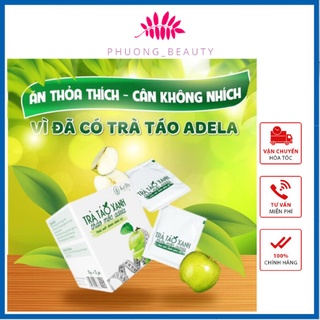 Trà giảm cân táo xanh thảo mộc thải mỡ hộp 12 gói