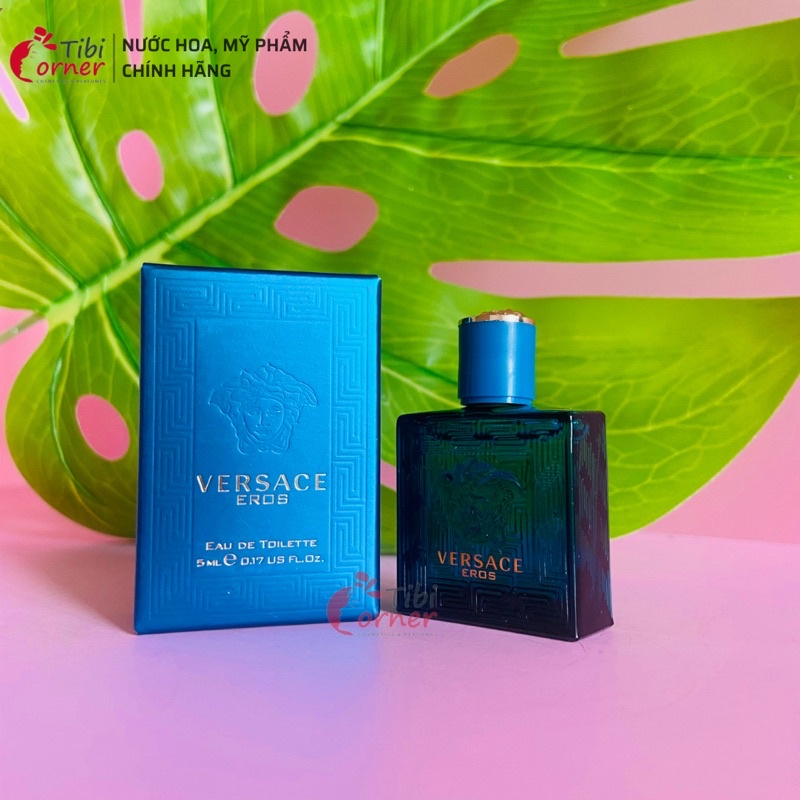 [Bill Mỹ]Nước Hoa Mini Nam Chính Hãng Versace Eros for Men EDT 5ml