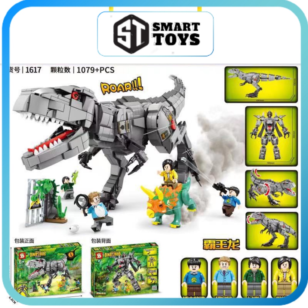 Lego khủng long, xếp hình lego độc đáo cho bé sáng tạo Smart Toy