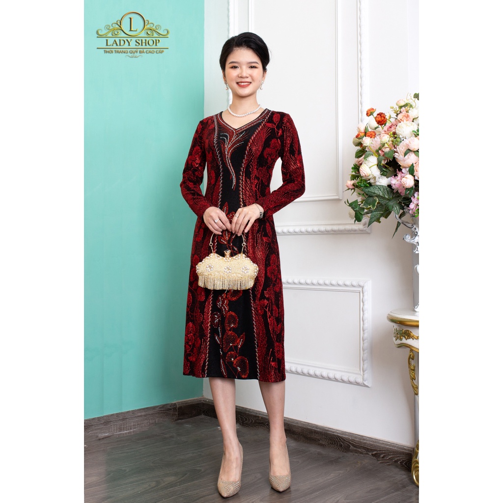 Đầm nhũ đi tiệc sang trọng thời trang Ladyshop TK721 | BigBuy360 - bigbuy360.vn