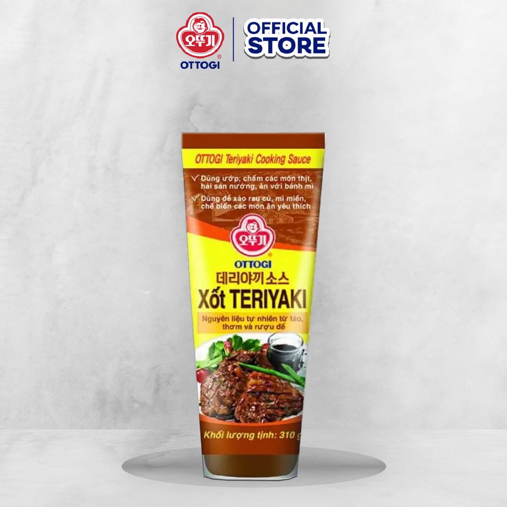 Combo Sốt Teriyaki 310g & Sốt Gà Rán Vị Ngọt Ottogi 325g