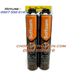 Keo Foam bọt nở chống cháy Selfoam B1 – Sel Fire Resistant Foam B1