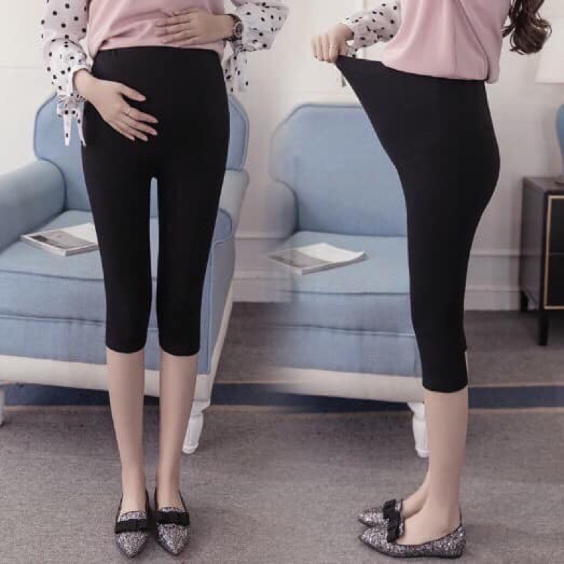 Quần Lửng Bầu TK - chất Umi cotton mềm đẹp co dãn 4 chiều - đủ size - QL02