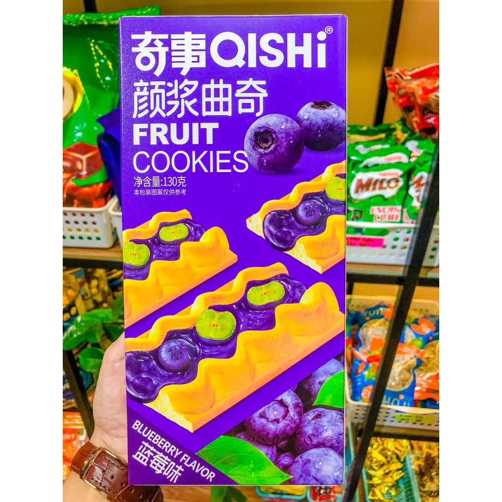Bánh Mứt Trái Cây Fruit Cookies QISHI - Mèo Ăn Vặt