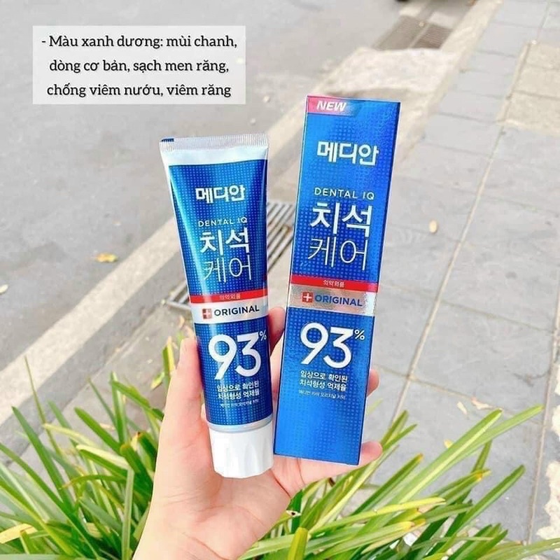 Kem đánh răng Hàn Quốc trắng răng MEDIAN DENTAL IQ 93% 120g