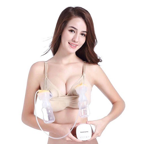 Áo vắt sữa rảnh tay đa năng, chống chảy xệ cho mẹ sau sinh - Socnaubaby