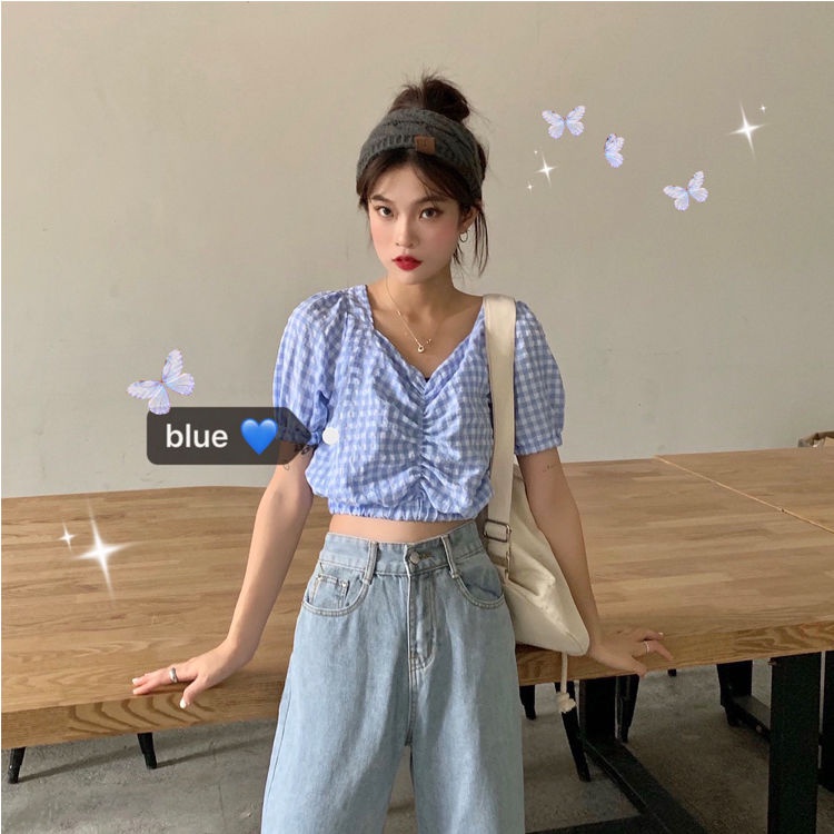 Quần jeans dài ống rộng thời trang Hàn Quốc cho nữ