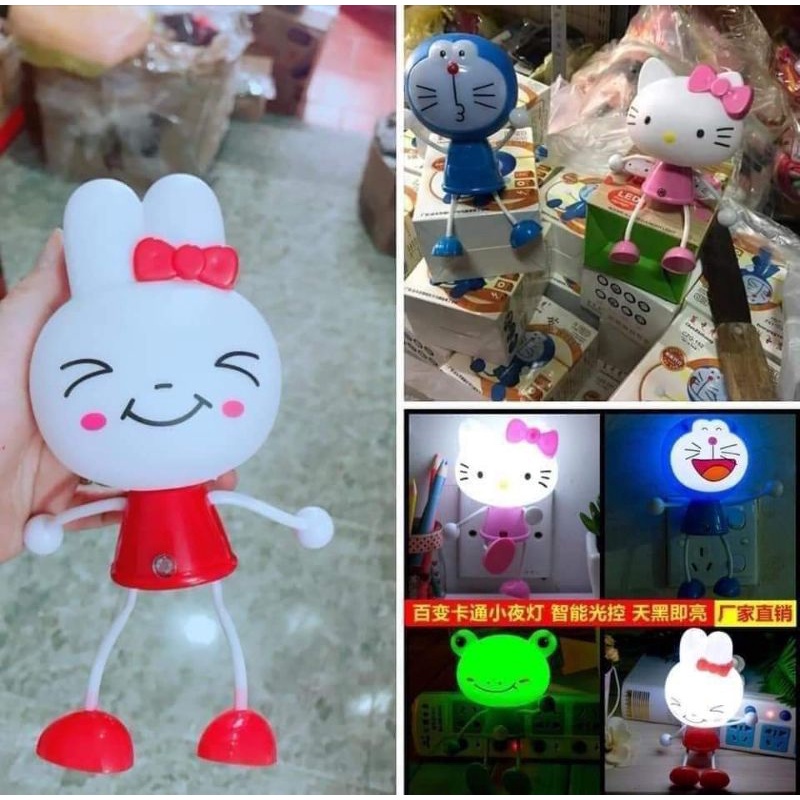 Đèn ngủ cảm ứng hình thú xinh xắn