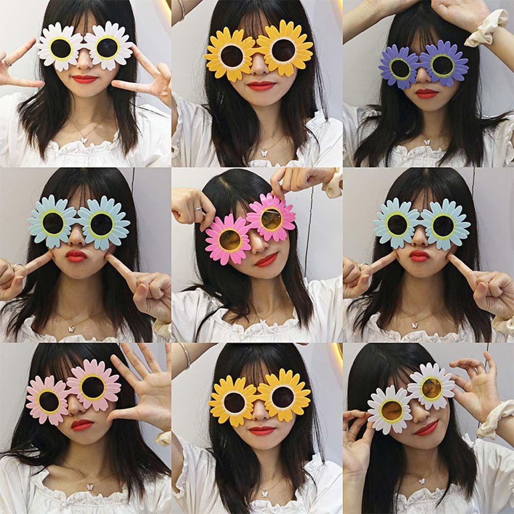 Kính Mát Gọng Hoa Cúc Thời Trang Cho Nữ