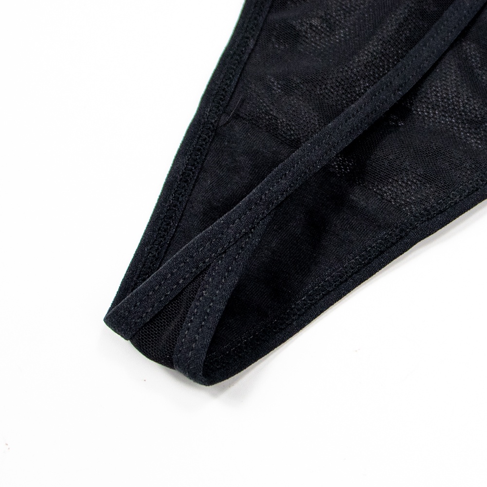 Bộ đồ lót 3 món VARSBABY gồm áo ngực và 2 quần lót phối ren siêu mỏng thoáng khí quyến rũ thời trang cho nữ