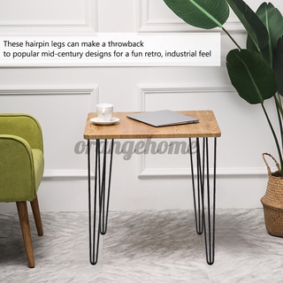 3 Rod Dining Coffee Table Leg 4pcs / Set Metal 41cm