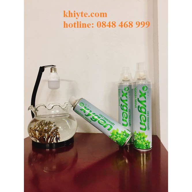 Bình oxy mini cho người thiếu oxy