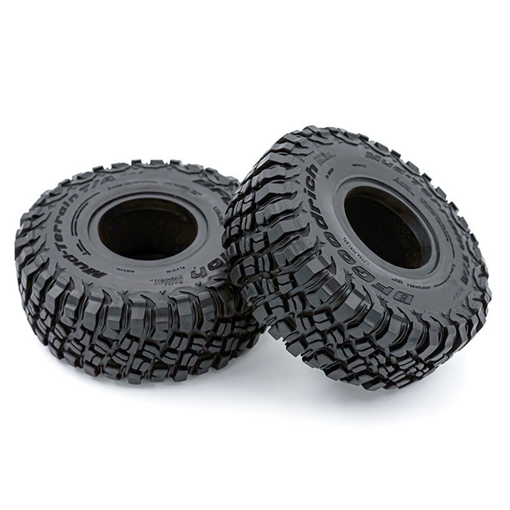 Set 4 Bánh Xe Cao Su 1.9 Inch 117mm Cho Xe Điều Khiển TRX4 TRX6 SCX10 D90 TK300 CC01 YIKONG 4102 4103 4082