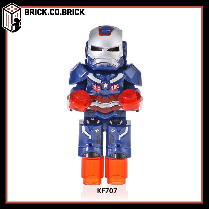 KF6066 - Đồ chơi lắp ráp minifigures và non lego - Mô hình sáng tạo Super Heroes Siêu Anh Hùng Marvels/ DC Comic