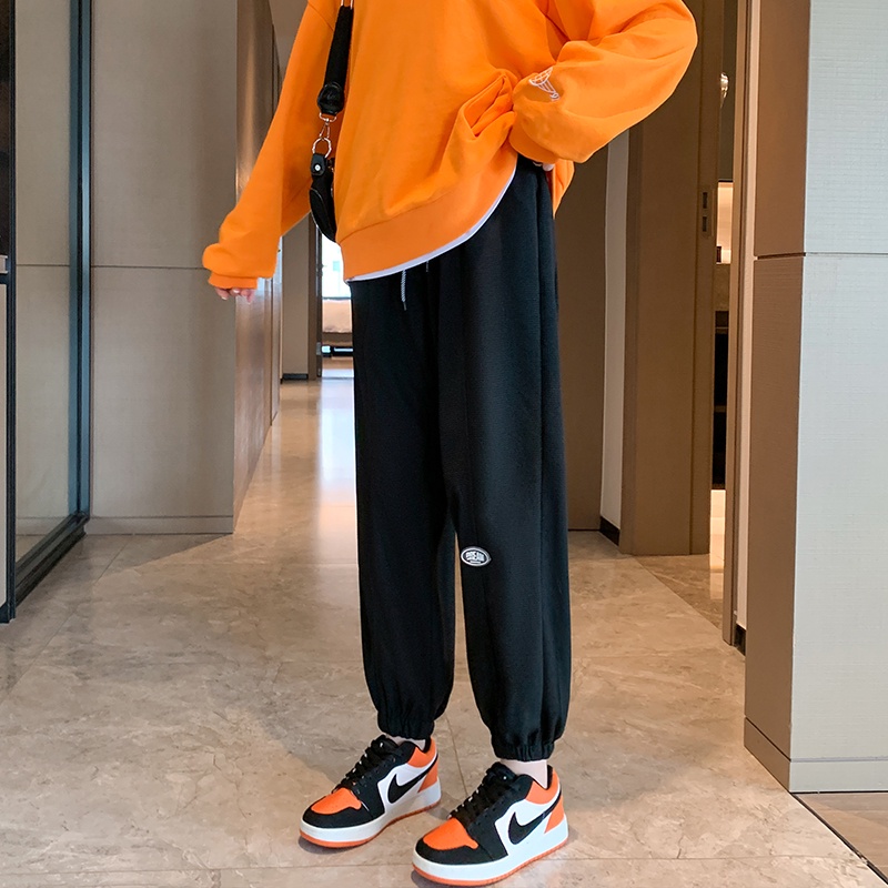 NRVP Quần Thể Thao Nữ Ống Rộng Thời Trang Hàn Quốc