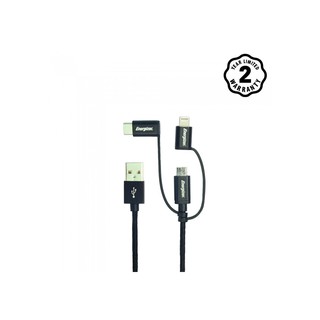 Cáp Energizer Lightning Metallic Aluminum 1.2m
