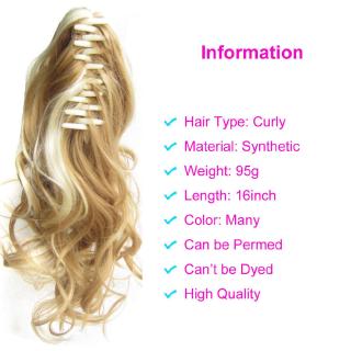 Phần Tóc Giả Làm Dày Tóc Kiểu Cột Đuôi Ngựa