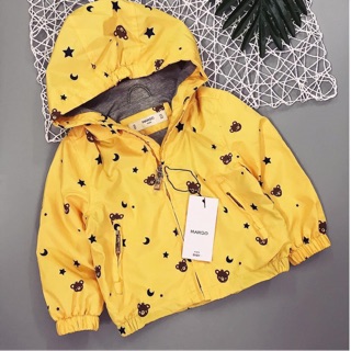 Áo gió Mango bé trai sz 18m đến 6 tuổi