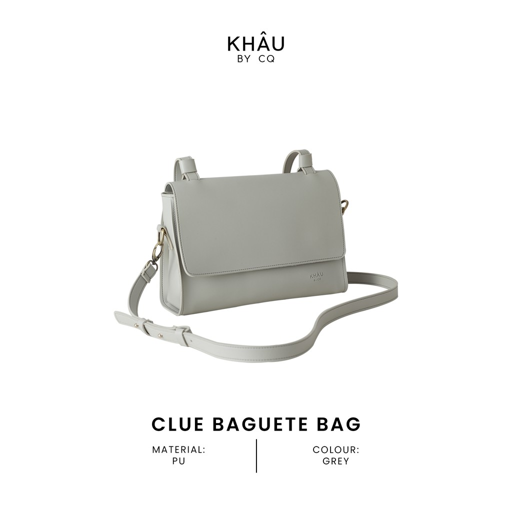 [Mã WABRWB24 giảm 30K đơn 99K] KHÂU BY CQ- Túi Clue Baguette | BigBuy360 - bigbuy360.vn