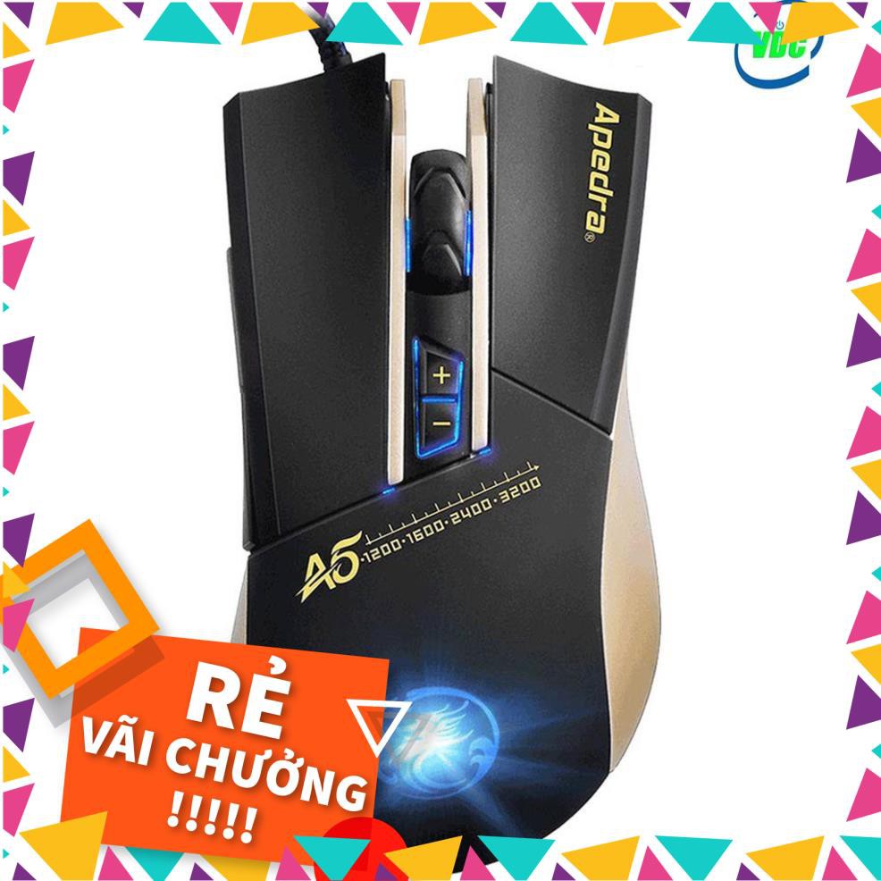 [RẺ VÔ ĐỊCH] Bộ phím chuột Gaming Apdra GK49 + A5 - Led Rainbow - Chuột A5 Led RGB - Có kê tay [CHẤT] | BigBuy360 - bigbuy360.vn