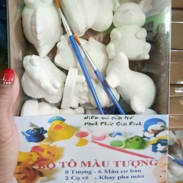 Bộ Tô Tượng Màu Cho Bé