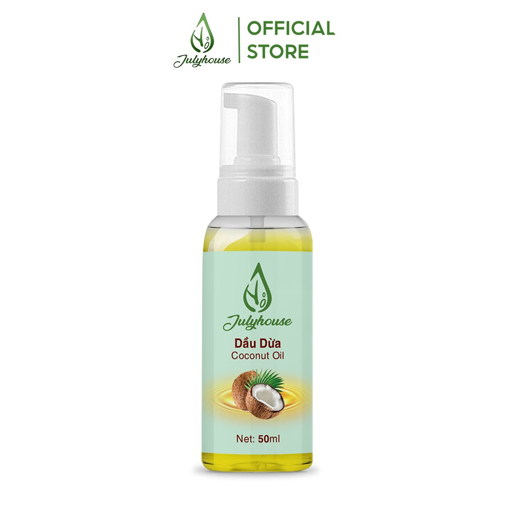 Dầu Dừa giúp phục hồi và dưỡng tóc chắc khỏe 50ml JULYHOUSE | BigBuy360 - bigbuy360.vn