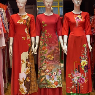 Áo Dài in 3d