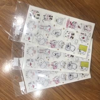 Sticker set 6 tấm các hình