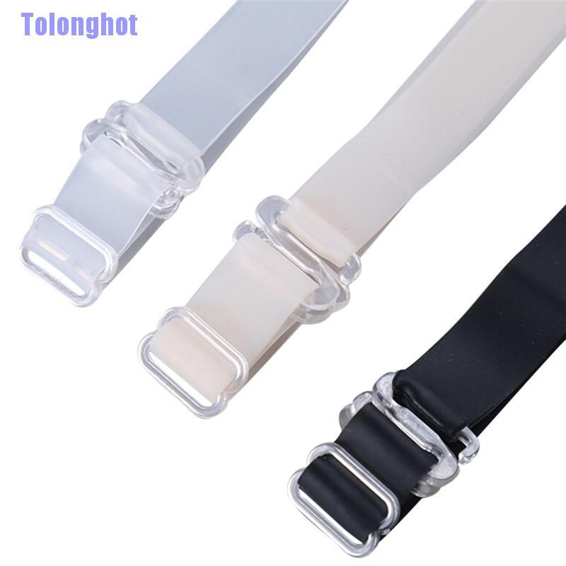 Cặp dây áo ngực silicon trong suốt 1.5cm có thể điều chỉnh