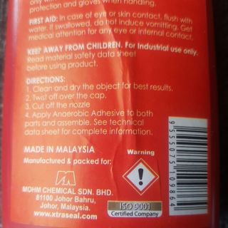 Keo khóa ren cứng 50g
