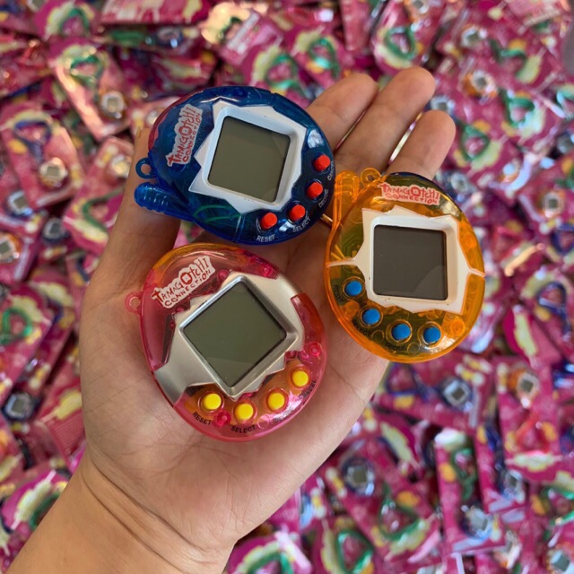 Máy nuôi gà ảo Tamagotchi chính hãng có dây đeo