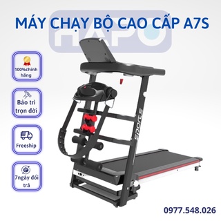 Máy Chạy Bộ Đa Năng A7S Kèm Đai Massage HP04, Máy Chạy Bộ Tại Nhà Có Hệ Thống Chống Rung Lắc