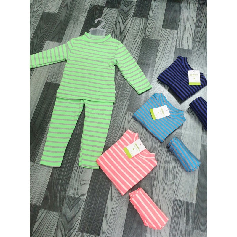 Bộ quần áo dài tay thu đông cho bé chất liệu cotton len giữ ấm mùa đông VNXK