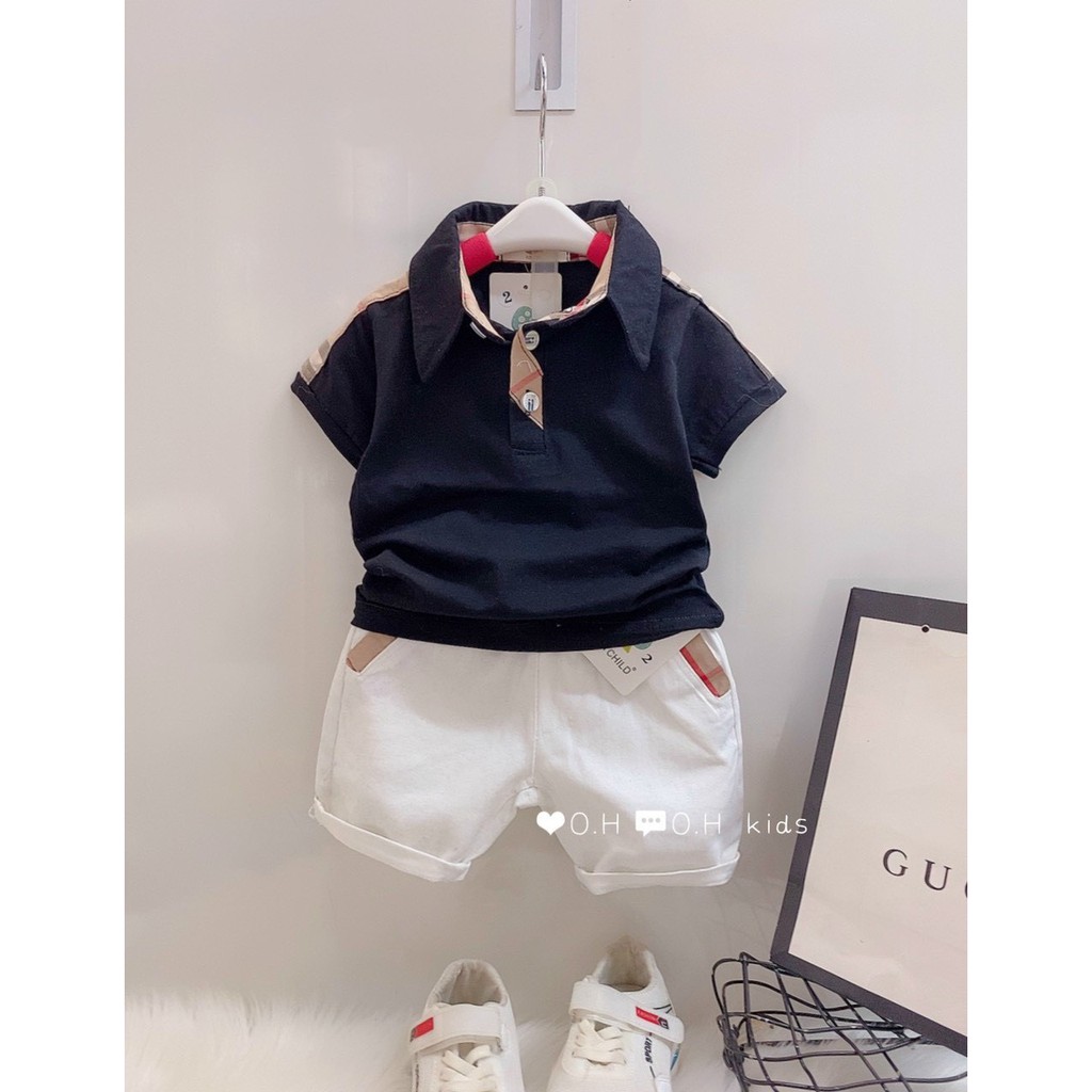 Bộ áo bbr bé trai