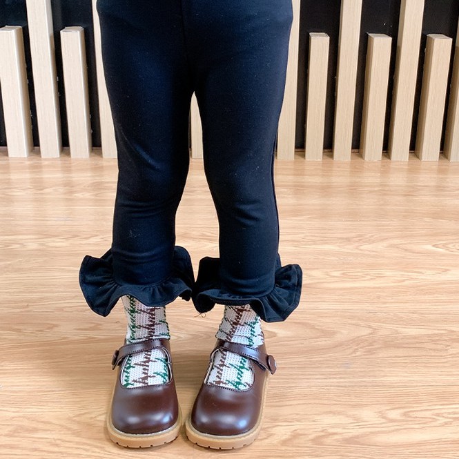 Quần Legging Ống Loe Co Giãn Phong Cách Hàn Quốc Dành Cho Nữ