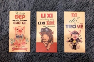 Combo 10c Bao Lì Xì Tết