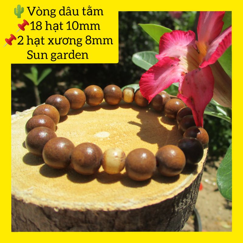 Vòng tay gỗ dâu tằm cho người lớn unisex